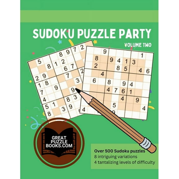Sudoku Puzzle Party Volume Two, (Paperback)