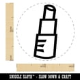 thumbnail image 2 of Lipstick Gloss Makeup Doodle Self-Inking Rubber Stamp Ink Stamper - Yellow Ink - Medium 1 Inch, 2 of 7