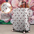 thumbnail image 4 of White Cow Bow Pattern Luggage Cover Fashion Suitcase Cover Baggage Covers Fit 25-28 Inch Luggage (Go Travel), 4 of 5