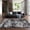Black&White-1, variant on 8'x10' Modern Area Rug, Machine Washable, Non-Slip, Low Pile, Lightweight, Modern Abstract Decor for Living Room Bedroom Dining Room Office (Black&White-1)