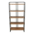 thumbnail image 3 of Cheungs 5957 Lauxel 5 Tier Metal Framed Wood Shelf, 3 of 3