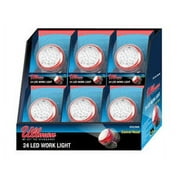 Ullman Devices RT2LT6PK Rotating Magnetic LED Work Light, 6 Pack