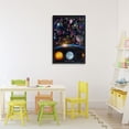 thumbnail image 2 of Educational Astronomy Alphabet Canvas Wall Art, design by Ali Chris, 2 of 8