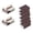2*8 PC, variant on Emery Cleaning Sponge with Handle, Heavy Duty Rust Remover Scrubber for BBQ Grill Pots Pans, Non-Scratch Abrasive Kitchen Cleaning Brush for Cast Iron Stainless Steel, Chemical-Free Scouring Pad