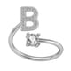 thumbnail image 2 of Xihbxyly Collar con El Alfabeto de Moda, Elegante Colgante de Letras de Cobre con Incrustaciones de Diamantes de Imitación, Accesorio Ajustable, Regalo de Boda, Ideal para Mamás, Novias y Amigas., 2 of 2