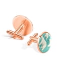 thumbnail image 3 of Polar Bear Stylish Shrit Cufflink Set for Men, Made of Stainless Steel, Perfect for Business and Formal Attire, 3 of 6