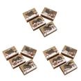 thumbnail image 1 of Yuarrent Caja de regalo de papel Kraft de Navidad de 12 piezas con accesorios, embalaje de aperitivos, caja de recuerdo de fiesta, decoración Almacenamiento y organización del hogar, 1 of 6