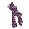thumbnail image 4 of KLL Snake And Flower Print Cool Socks Men's Women's Crew Socks Funny Crazy Novelty Stockings, 4 of 8