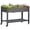Dark Gray, variant on Beyamis Raised Garden Bed for Spring, 36" x 20" x 30" Elevated Wood Planter Box with Legs & Storage Shelf for Backyard, Patio, Balcony, Vegetables,Herbs, Flowers