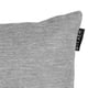 thumbnail image 3 of Cojín Riñonera Decorativa Delta Rectangular Gris, 3 of 3