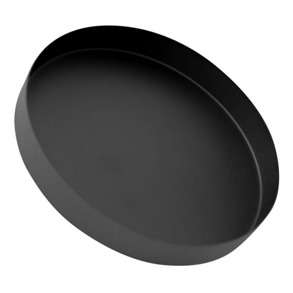 HEMOTON Platter Round Storage Tray Round Plate 30.00X30.00X2.70CM Black