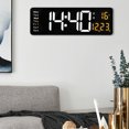 thumbnail image 1 of Digital Clock, Remote Control Wall Mounted Clock  for Living Room, 1 of 8