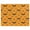 Orange Halloween Bats, variant on Kids Blanket 60 x 50 Inch Double-Sided Fleece Nap Mat for Travel,Orange Halloween Bats Printed Machine Washable
