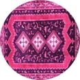 thumbnail image 1 of Ahgly Company Indoor Round Persian Pink Traditional Area Rugs, 8' Round, 1 of 4