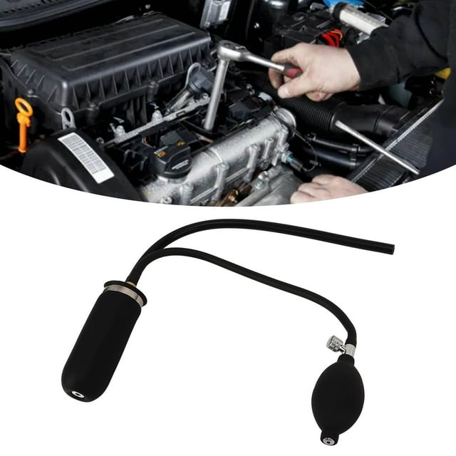 Adaptador Universal De Fácil Admisión, Vejiga Elástica Para Máquina De Humo, Caucho De Silicona, Resistente Al Calor, Suave Y Duradero Para Detector De Fugas De Humo De