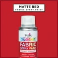 thumbnail image 3 of Tulip Color Shot Instant Fabric Spray Paint, 3 oz Red, Quick Dry and Permanent, 3 of 11