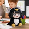 thumbnail image 4 of Cute Gugu Gaga Plush Doll 9.84in / 25cm Penguin Gugugaga Plush Hot Meme Peripheral Stuffed Toys Birthday Gifts, 4 of 5