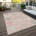 thumbnail image 6 of Addison Rugs Chantille Indoor/Outdoor Transitional Geometric, Abstract Pink Washable Rectangle Rug, 2'6" x 3'10", 6 of 6