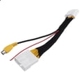 thumbnail image 2 of 10X 24 Pin Adapter Rear View Camera Connection Cable for & for for for 4 2012-Up,10 x 24Pin Adapter Cable,Black, 2 of 4