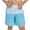 Light Blue, variant on cllios Men's Swim Trunks Quick Dry Board Shorts Swimming Trunks for Men 9 Inch Bathing Suit Lightweight Drawstring Surfing Shorts with Pockets Summer Beach Shorts Swimwear