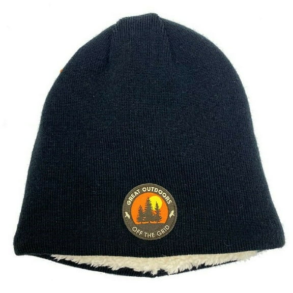 Avalanche Off The Grid Sherpa Lined Beanie One Size - AM5-0924 (Black)