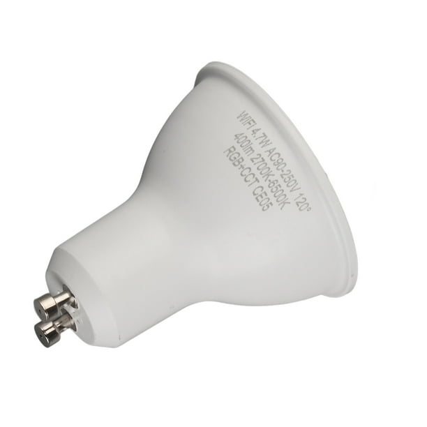 Bombilla LED inteligente bombilla regulable WiFi inteligente 400lm control remoto multifuncional AC90-250V para oficina Anggrek Otros