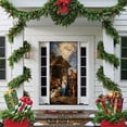 thumbnail image 4 of BotaniNest Door Curtain With Ribbon And For Home Wall Window And Atmosphere, 4 of 5