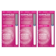 Harmless Cigarette,Mixed Berry,Nicorette Alternative & Quit Smoking Aid,3pk