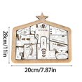 thumbnail image 2 of Rompecabezas de madera de la Natividad de la estatua del rompecabezas de la tumba de Jesús para los adultos y los niños, 2 of 5