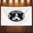 thumbnail image 3 of Bandera de coche Holdens de 90 x 150 cm para decoración de carreras de coches, póster, tapiz de poliéster para exteriores y hogar, 3 of 5