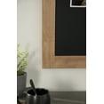 thumbnail image 2 of Kate and Laurel Samuels Wood Framed Wall Chalkboard, Rustic Brown/Black 24x36, 2 of 9
