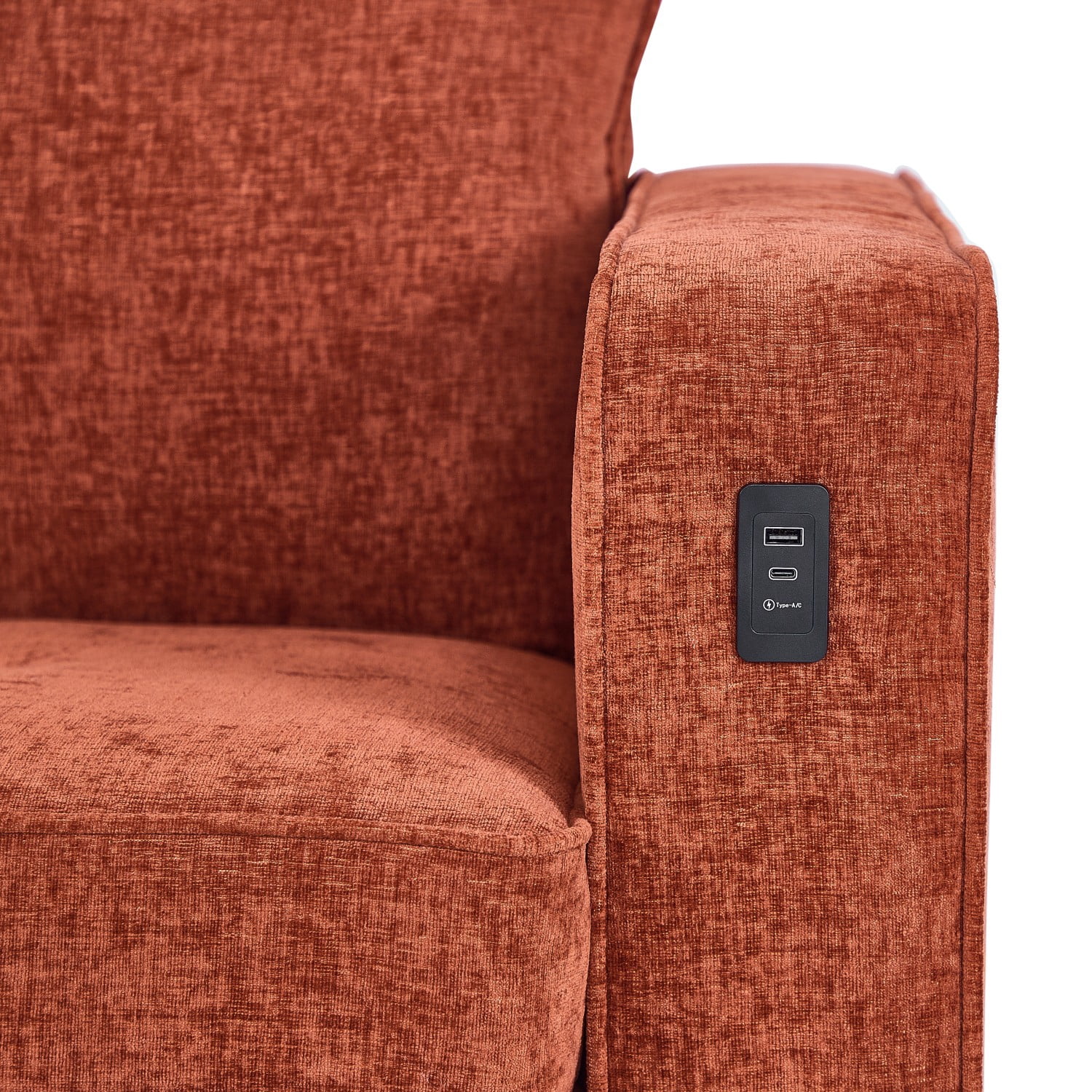 Gewnee Loveseat Sofa, 82.6"Mid Century Modern Couches for Living Room, Small Couches for Small Spaces Love Seat Sofa Couches with Wooden Legs, Bedroom Small Couch