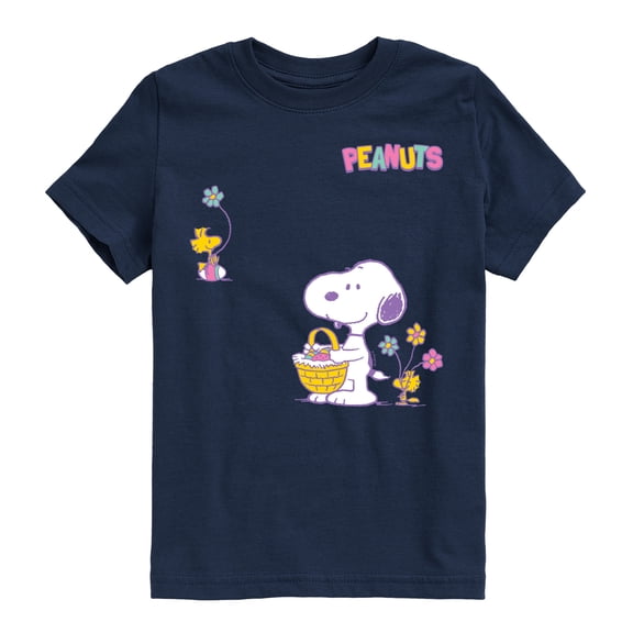 Peanuts - Easter - Youth Boys Short Sleeve Graphic T-Shirt