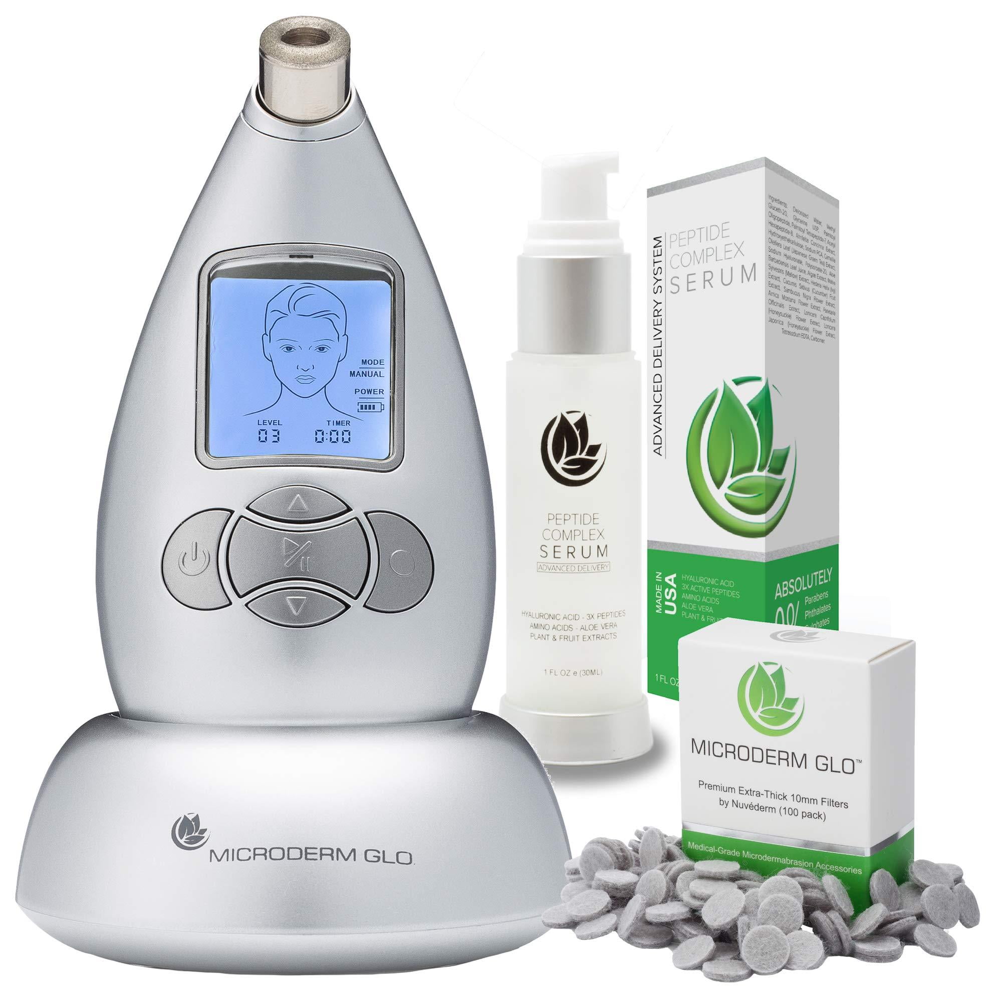 Microderm GLO Premium Skincare Bundle Includes Diamond