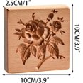 thumbnail image 6 of Wooden Cookie Cutter,Pine Cone & Rose Funny Wooden Cookie Mold for Baking,Gingerbread Mold,Pine Cone Mold,Baking Moulds, 6 of 7