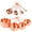 Rose gold, variant on Spptty 8Pcs Stainless Steel Measuring Cup Spoon Set with Scales Home Kitchen Baking Accessory