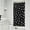 Black Halloween Cat, variant on Black Halloween Ghost Spider Pattern Shower Curtain 36"x72" ,Bathroom Decorative Shower Curtains Set with 12 Hooks,Modern Waterproof Washable Shower Curtain