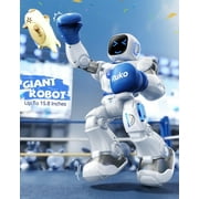 Ruko 1088 Smart Robots for Kids, Large Programmable Interactive RC Robot with Voice Control, APP Control, Present for 4-9 Years Old Kids Boys and Girls, Blue