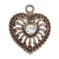 thumbnail image 3 of Colgante hueco CUTICAT 5pcs Rhinestone Decoración DIY para Ropas Bolsas Café, 3 of 8