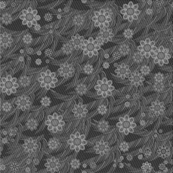 Ahgly Company Machine Washable Indoor Square Transitional Platinum Gray Area Rugs, 5' Square