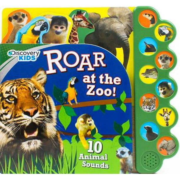 Discovery Kids Roar at the Zoo!: 10 Animal Sounds (Board Book ...