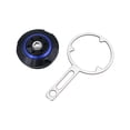 thumbnail image 3 of koolsoo Motorcycle Oil Filter Cap Cover Plug Accessories for R1200GS R1200S Blue, 3 of 8