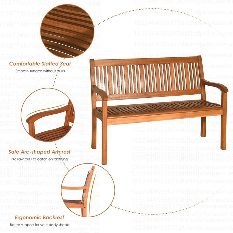 Outdoor bench under $50 discount