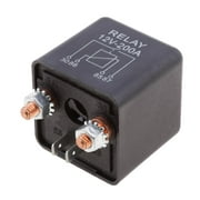 four pin Split Charge Relay Switch 12,Heavy Duty, High Current - With 4 Terminal for Car Truck Boat Marine