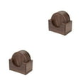 thumbnail image 1 of Bewildely 6pcs / set - Hecho con materiales Estos manteles individuales duraderos para y agregan posavasos de con un toque elegante Juego de Nogal negro 2Conjunto, 1 of 6