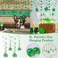thumbnail image 4 of YIMWNYI 18Pcs St. Patrick's Day Hanging Grass Leaf Decoration - Irish Party Theme, Holiday Garland, St. Patrick's Day Home Decor, Party Wall Decor, 4 of 9