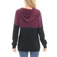 thumbnail image 2 of Bearsland Female Long Sleeve Maternity Nursing Sweatshirt Casual Breastfeeding Hoodie, 2 of 5