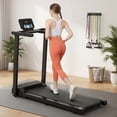 thumbnail image 5 of Folding Treadmill, Foldable Treadmill with LED Display and Shock Absorbers, 300 LBS Capacity Running Machine for Home and Office, 5 of 7