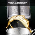 thumbnail image 3 of Stainless Steel Fryer Pan, Durable Material, Oil Saving Design, Small and Portable, Multifunctional Use, Practical and Efficient, Deep Fryer Pan for Frying, 3 of 8