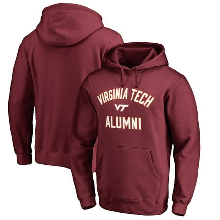 Maroon Pullover Hoodie - Virginia Tech Hokies Fanatics Branded Team Alumni Pullover Hoodie - Maroon